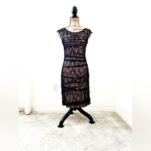 Jessica Simpson Black Lace Dress